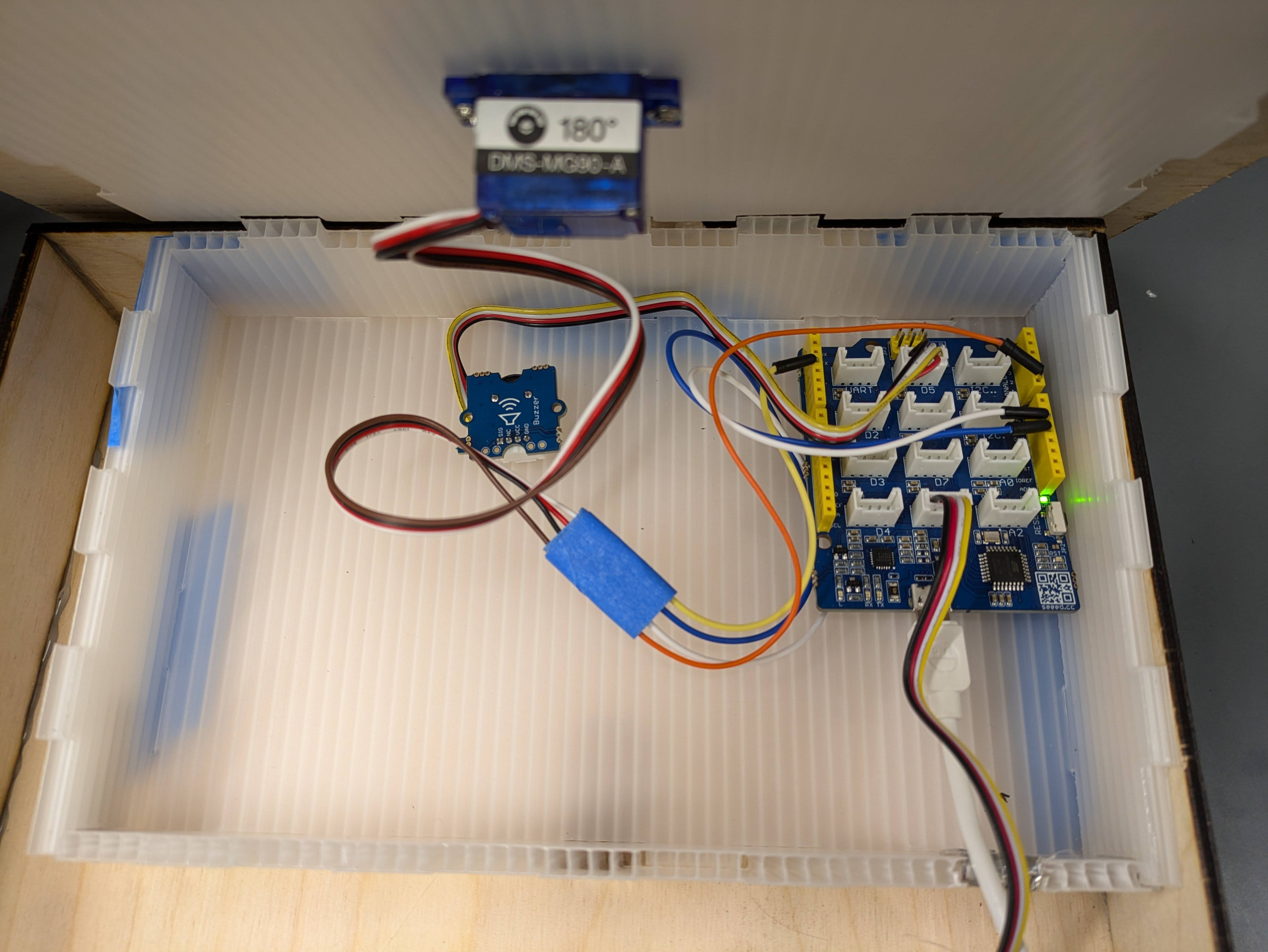 U Compass circuit close-up.